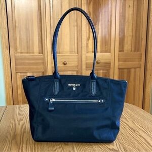 Michael Kors black travel tote, EUC